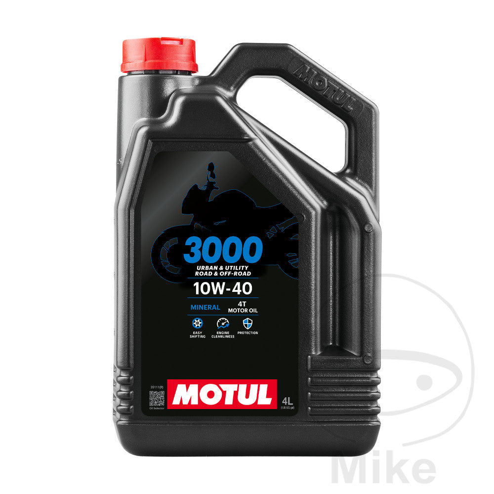 Huile Moteur Motul 3000 10W40 4T 4 L