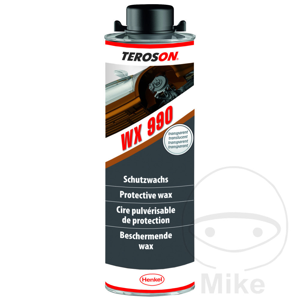 Cire protectrice Teroson WX990 1000 ml transparent et sec