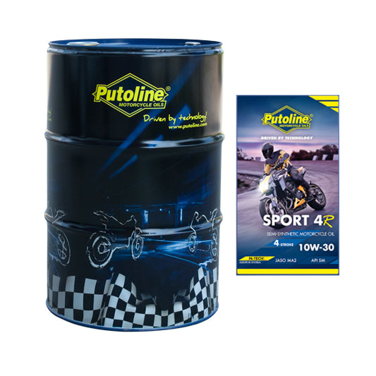 Putoline Sport 4R 10W-30 - Fût 60 L