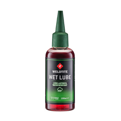 Lubrifiant chaîne vélo Weldtite TF2 wet lube conditions humides 100 ml