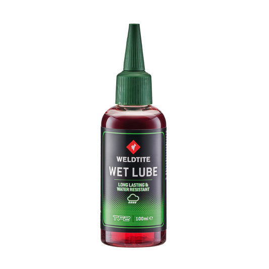 Lubrifiant chaîne vélo Weldtite TF2 wet lube conditions humides 100 ml