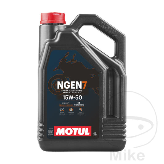 Huile moto Motul 15W50 4T 4L MTL