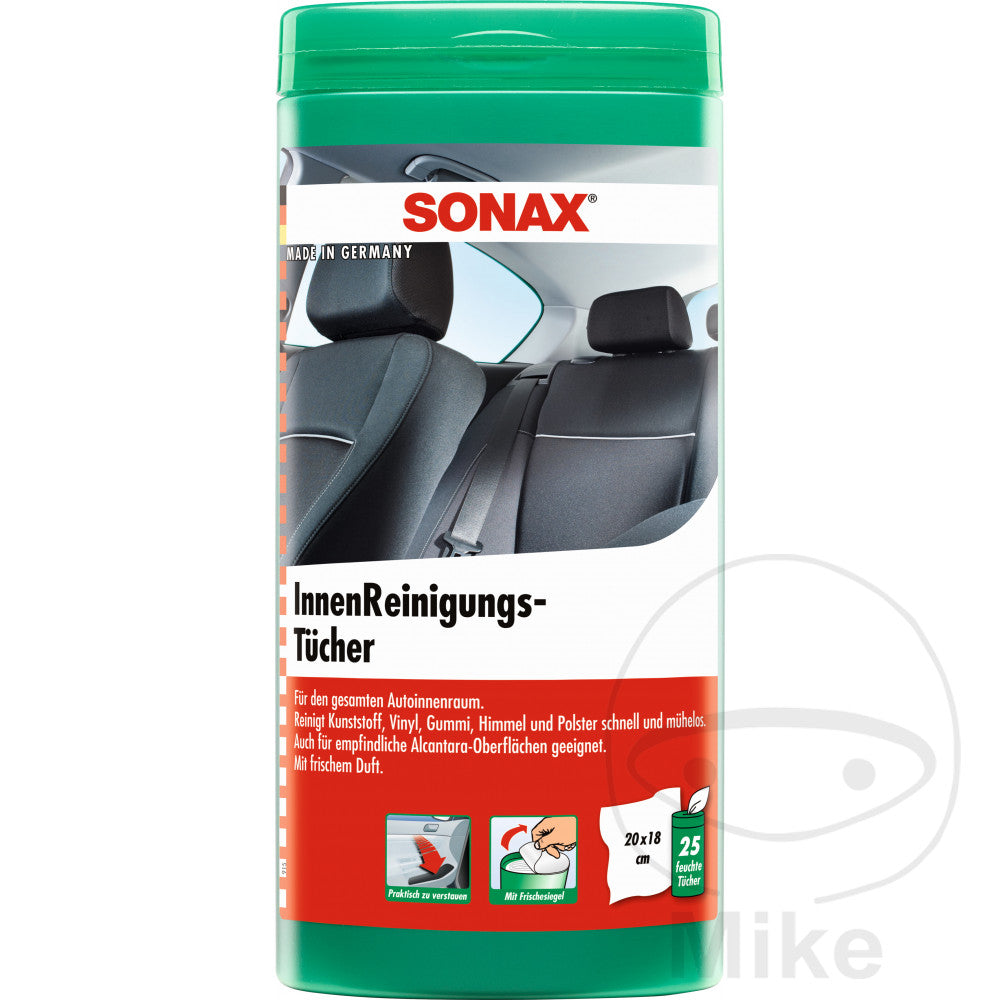 Nettoyant intérieur Sonax - 25 pièces