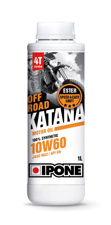 Ipone Katana Off Road 10W60 - Huile 4 temps 1 litre