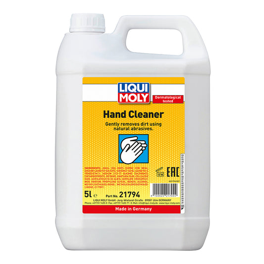 Savon-nettoyant mains Liqui Moly hand cleaner 5 L