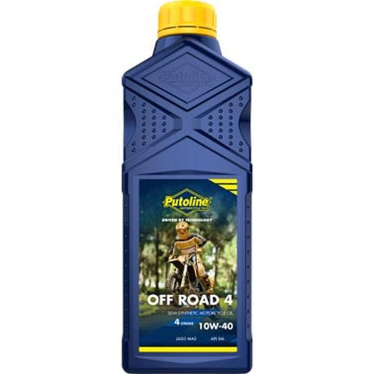 Huile moteur 4T Putoline Off Road 4 10W40 semi-synthétique 1L