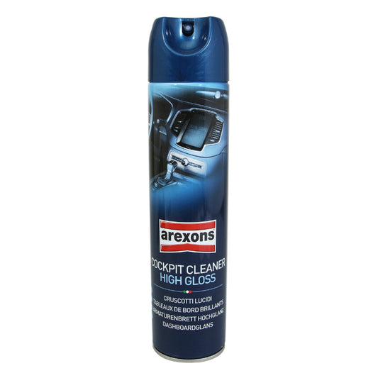 Nettoyant-rénovateur de selle et tableau de bord Arexons aspect brillant spray 600 ml