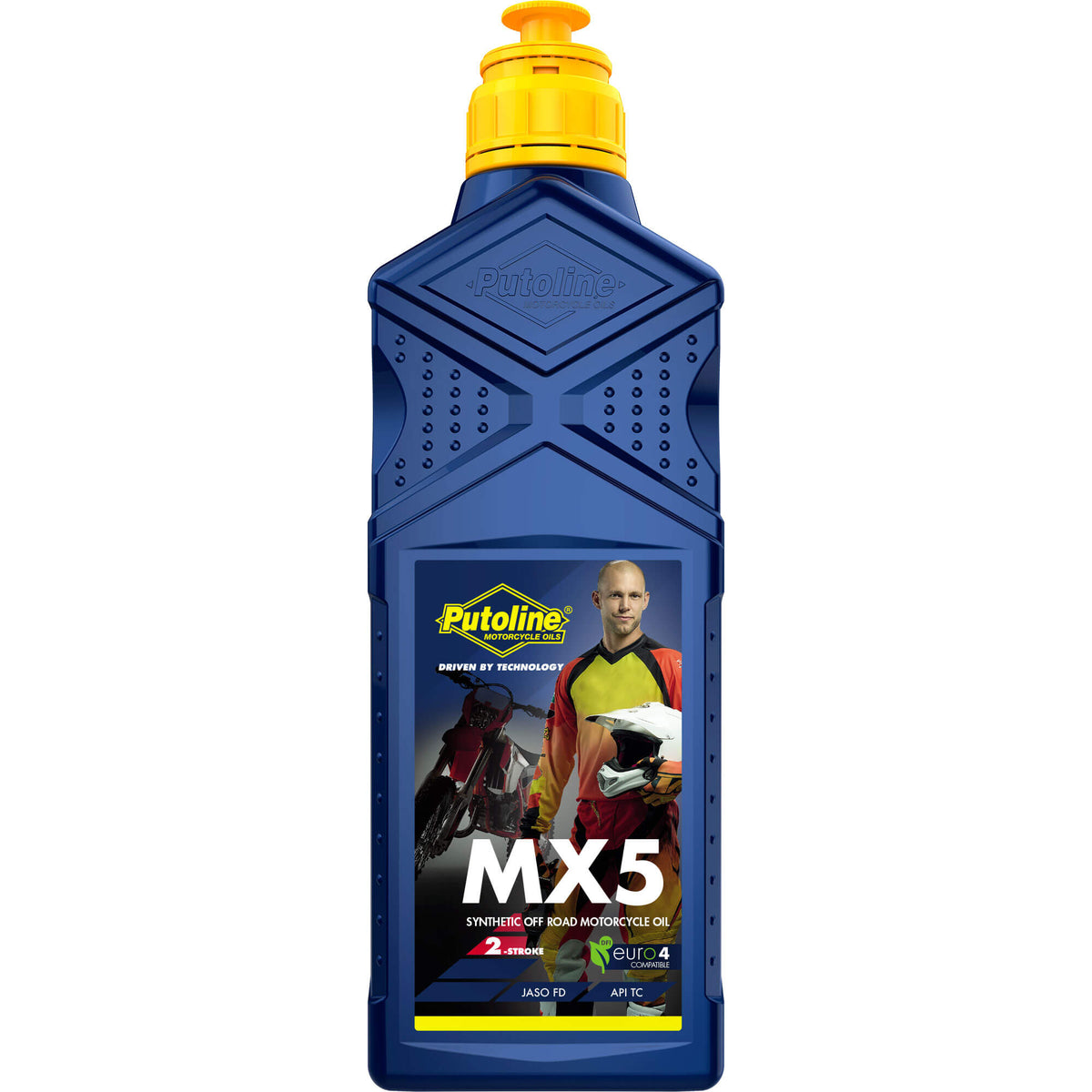 Huile moteur 2T MX5 synthétique 1L Putoline 70272