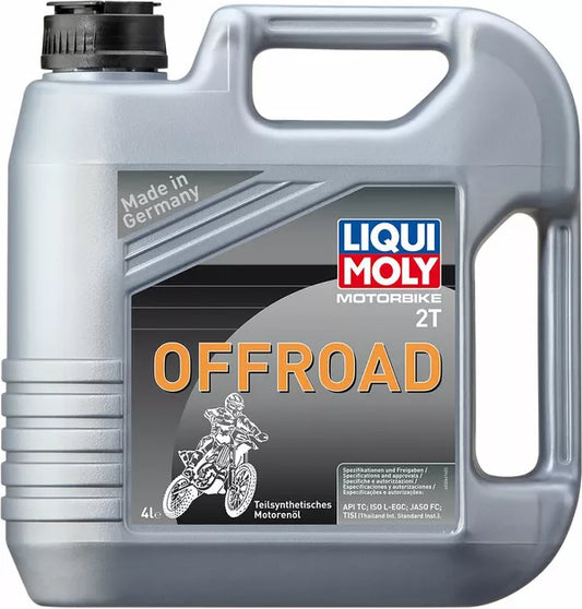 Huile moteur 2 temps Liqui Moly offroad 2T semi-synthétique 4 l