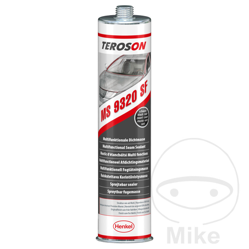 Pâte d'étanchéité Teroson 310 ml noir - Cartouche pistolet