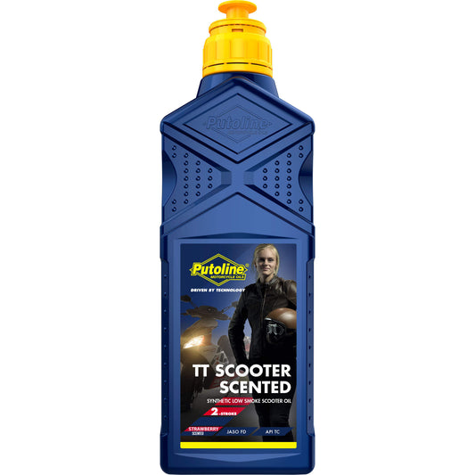 Huile moteur 2 temps Putoline TT Scooter Parfumée 1L