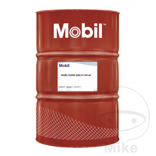 Huile moteur Mobil 5W40 SUP 3000 60 litres avec robinet de vidange