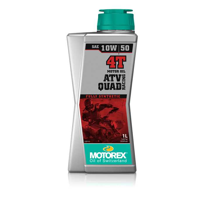 Huile moteur MOTOREX ATV Quad Racing 4T 10W/50