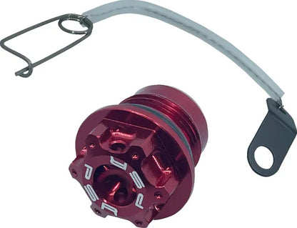 Bouchon d'huile PSR M22X1.5 rouge