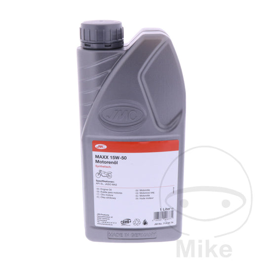 Huile moteur JMC Maxx 15W50 4T synthétique 1 litre