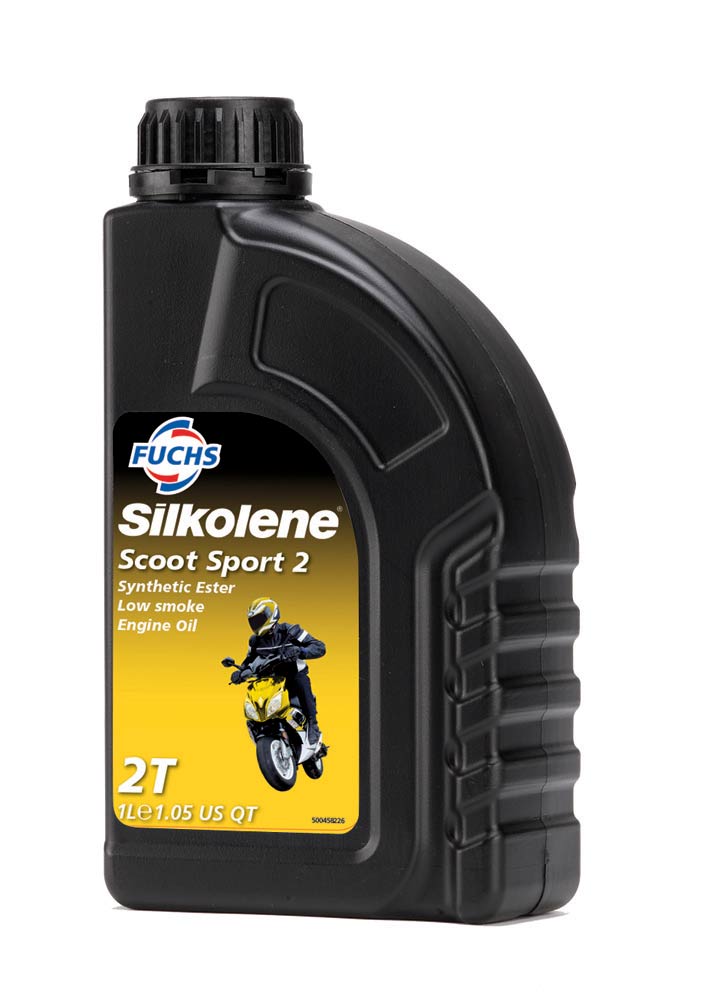 Silkolene Scoot Sport 2 - Huile moteur 2T 100% synthèse 1L