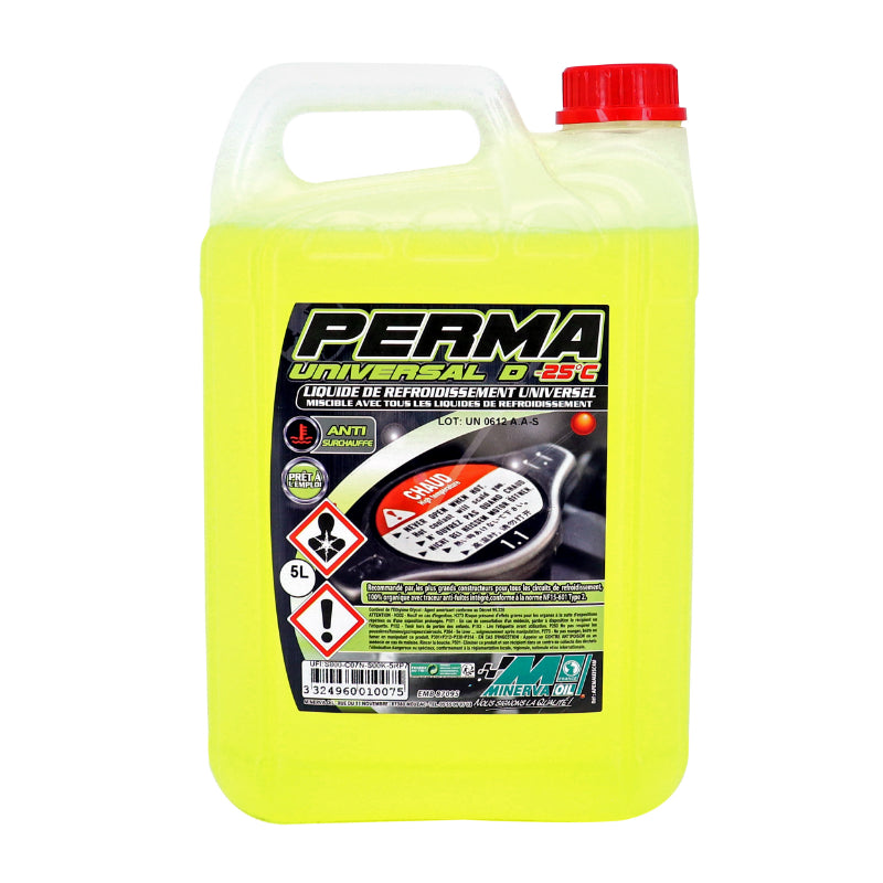 Liquide de refroidissement Minerva Perma Universal -25°C 5L