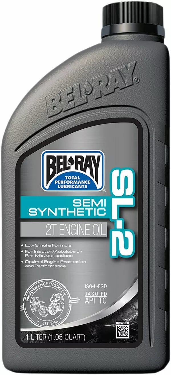 Huile moteur BEL-RAY Oil SL-2 semi-synthétique 2T 1L