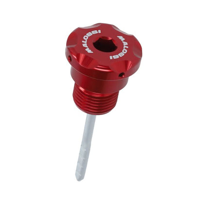 Jauge d'huile Malossi rouge beverly 200cc, beverly 250cc, beverly 300cc, gts 125cc, gts 300, mp3-125cc, mp3-250cc, Runner 125cc, Runner 180cc 1020246br