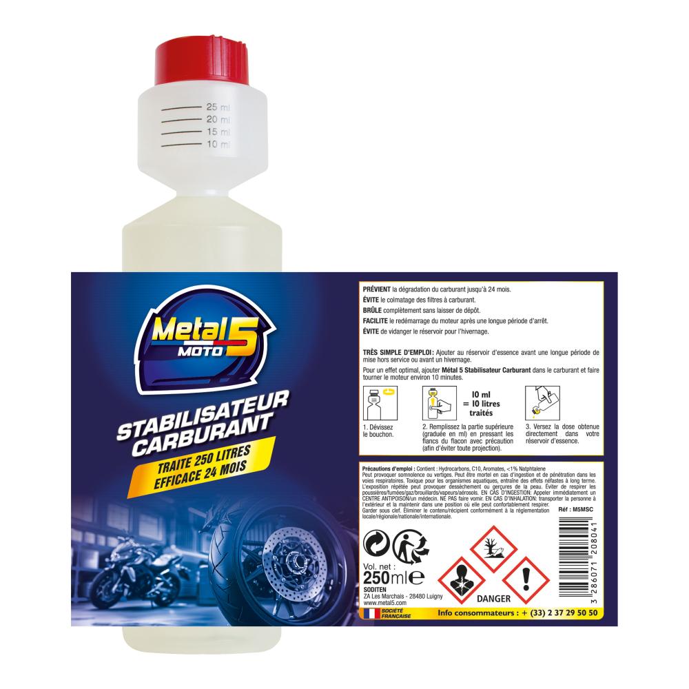 Stabilisateur carburant Metal 5 250 ml