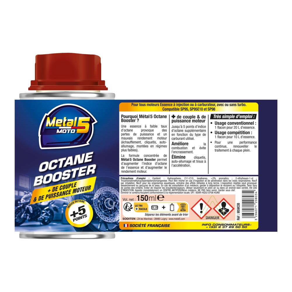 Metal 5 Octane Booster 150ml