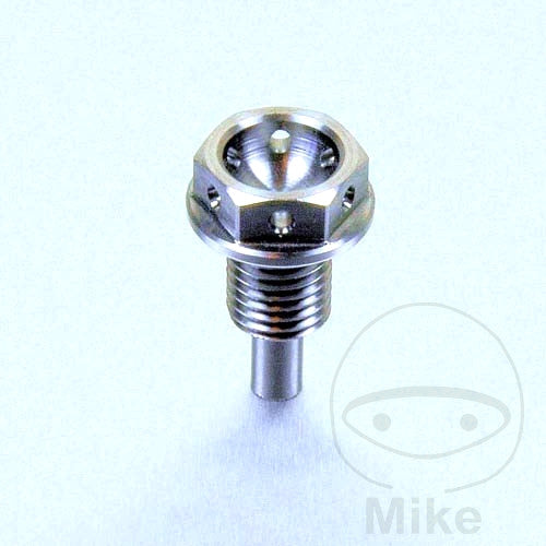 Bouchon de vidange d'huile magnétique JMP M12 X 1.50 mm 15 mm Titan