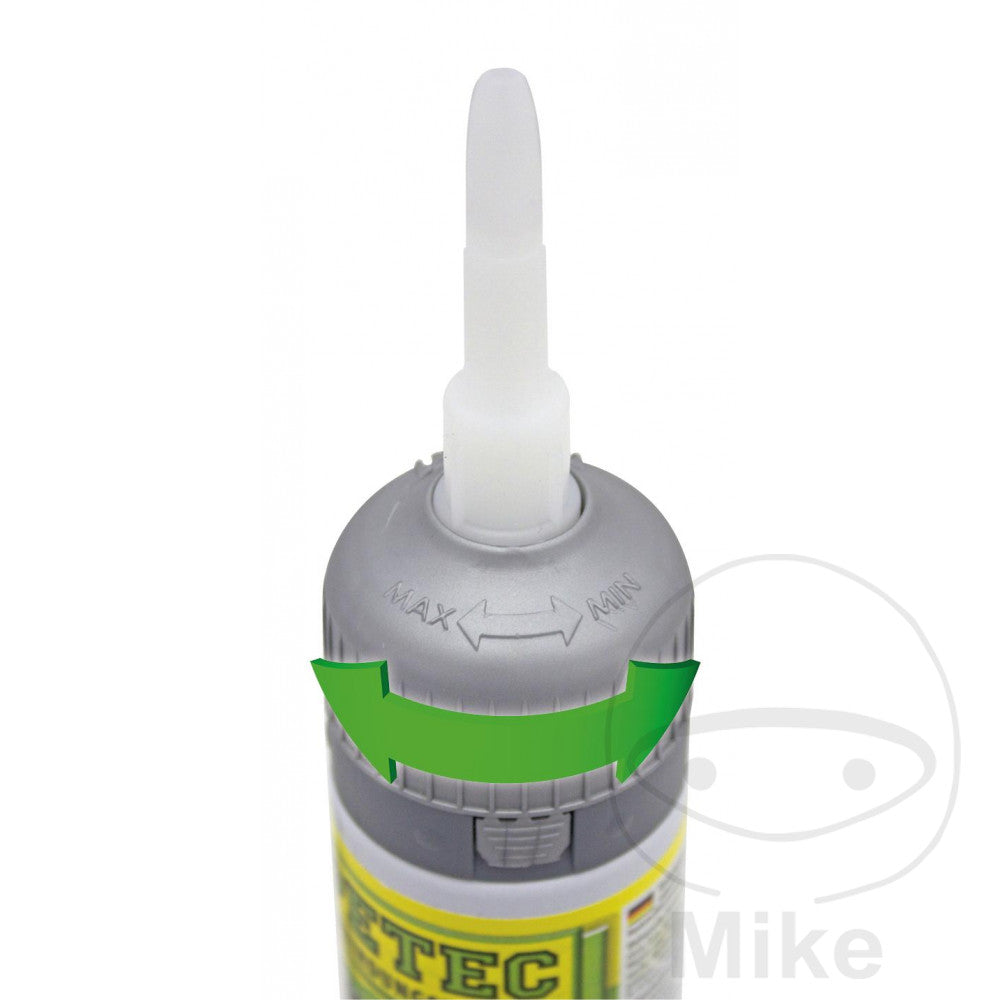Mastic silicone noir 200 ml Petec