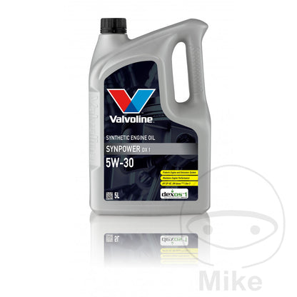 Huile Moteur Valvoline Synpower 5W30 DX1 5L
