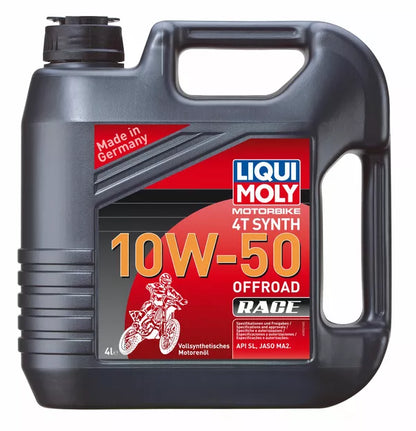 Huile moteur 4 temps Liqui Moly Offroad Race 4T 10W50 synthèse 4 l