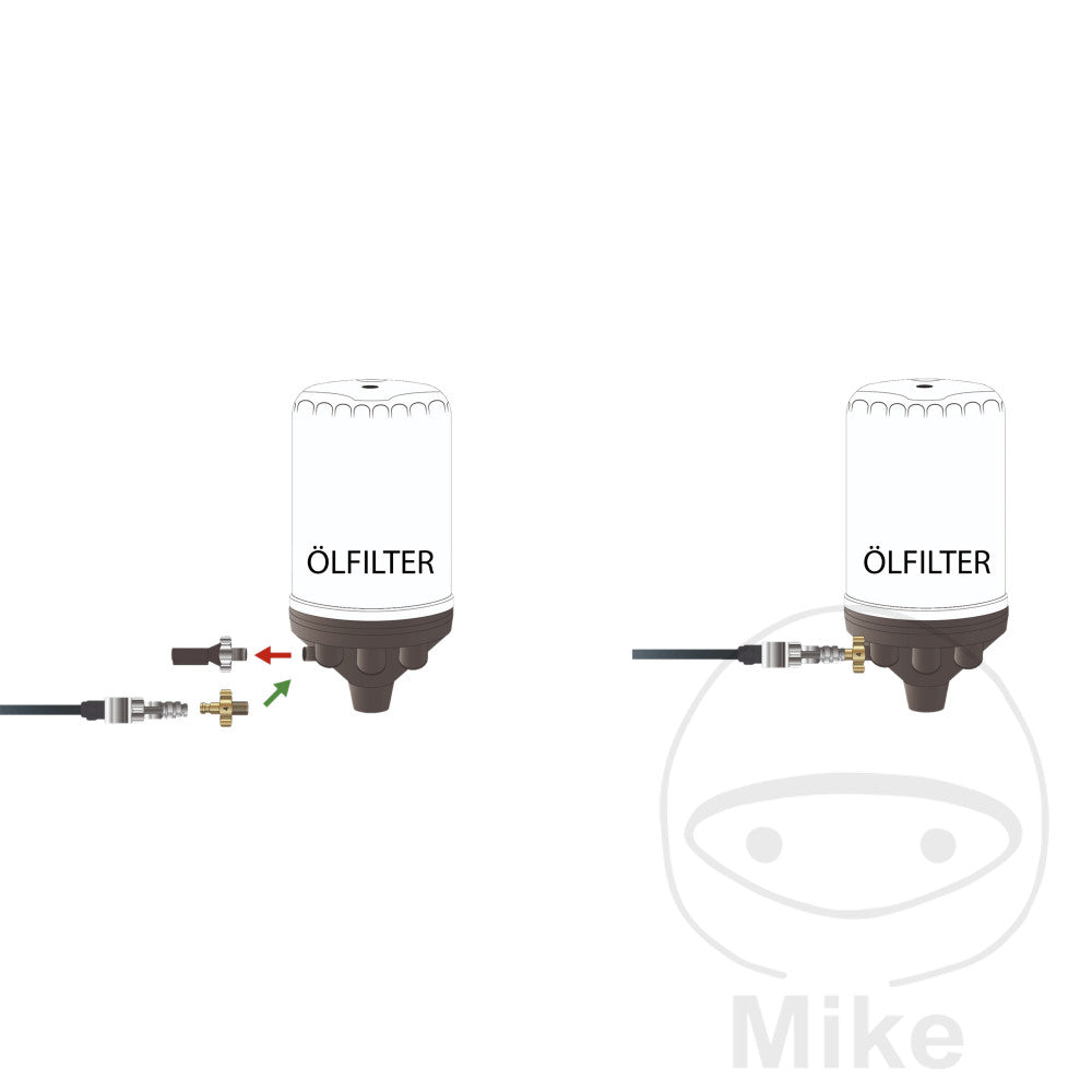 Kit adaptateur de pression d'huile turbo Busching 15 pièces