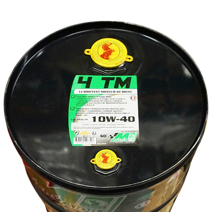 Huile moteur 4 temps MINERVA OIL synthèse 10W40 pour maxiscooter et moto (60 l)