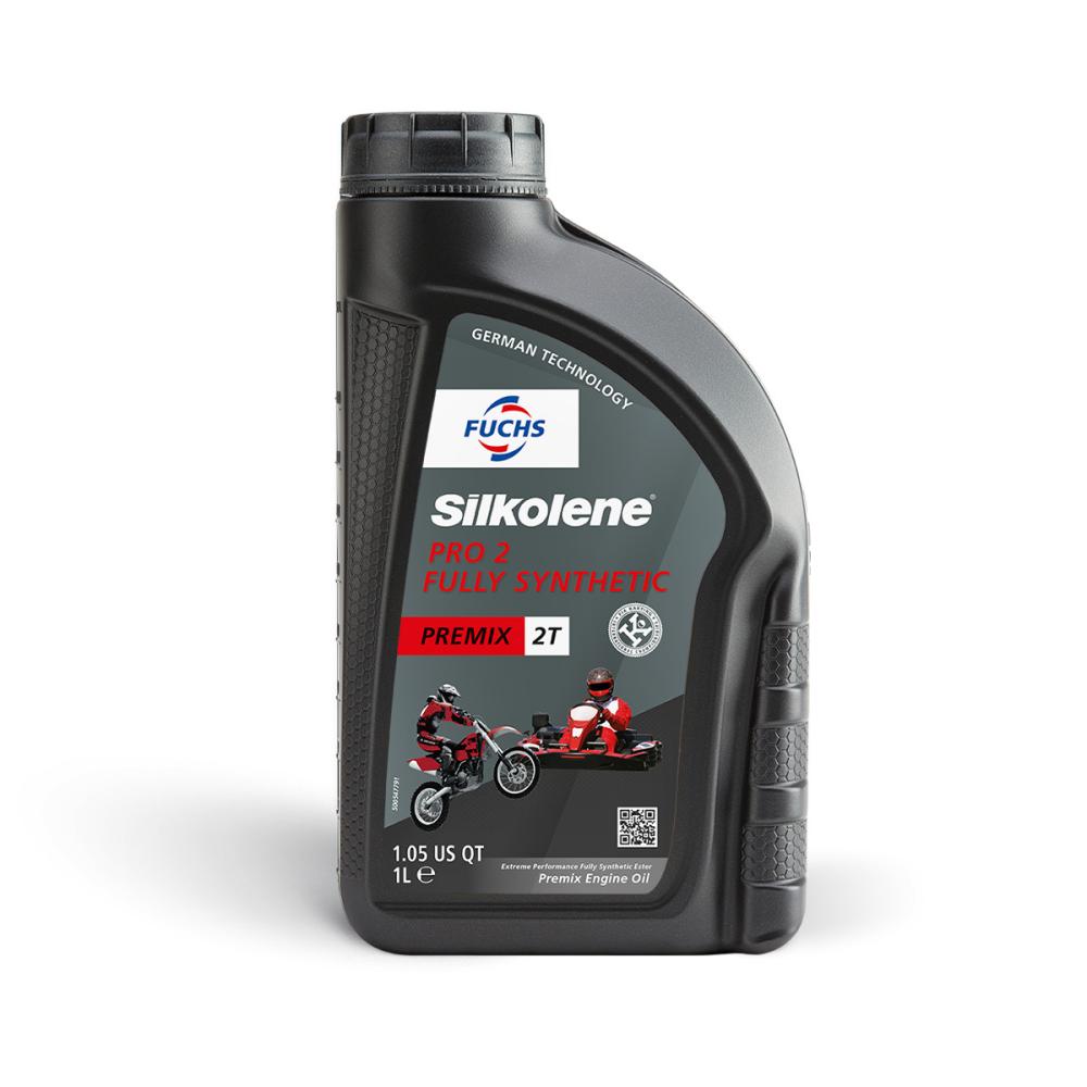 Silkolene Pro 2 - Huile moteur 2T 100% synthèse 1L