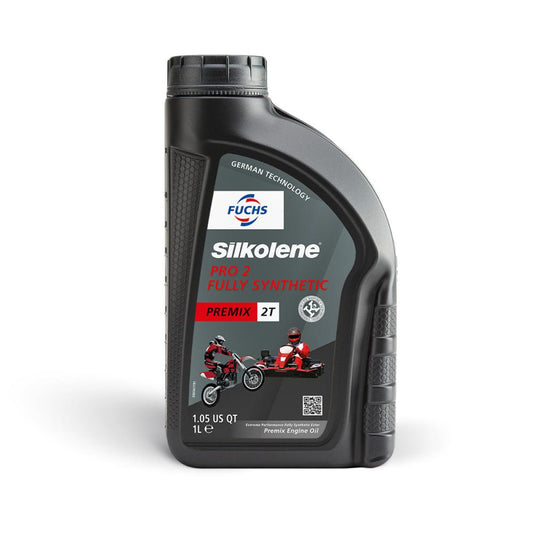 Silkolene Pro 2 - Huile moteur 2T 100% synthèse 1L