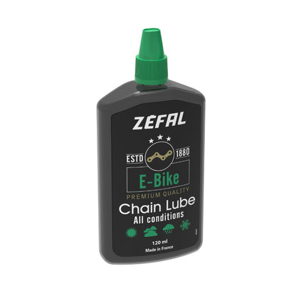 Lubrifiant chaîne vélo Zefal E-Bike Chain Lube toutes conditions 120 ml
