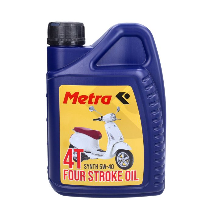 Huile moteur Metrakit 5W40 synthétique - Bouteille de 1L