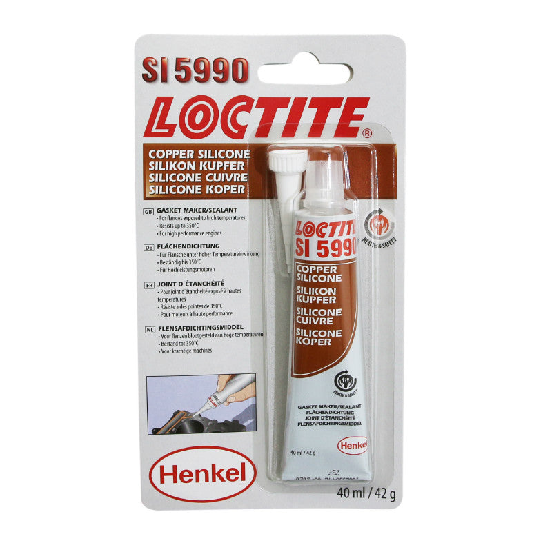 Pâte à joint Loctite SI 5990 haute température silicone cuivre 40 ml