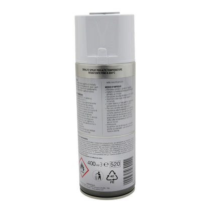 Bombe de peinture Arexons Pro haute température 800°C alu aérosol 400 ml