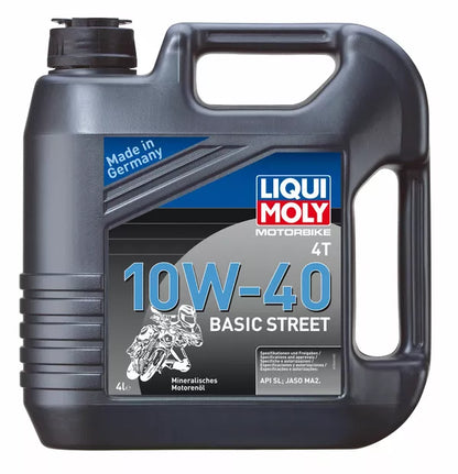 LIQUI MOLY Huile moteur 4T 10W-40 Basic Street 4L