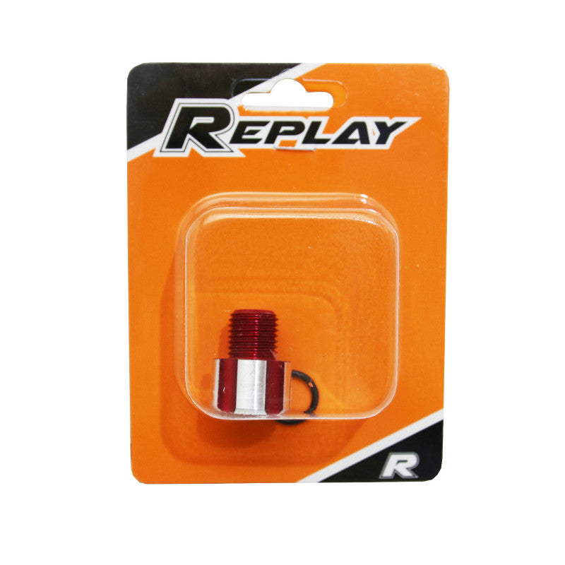 Bouchon d'huile 50 a boite adaptable minarelli 50 AM6-MBK 50 x-power, x-limit-yamaha 50 TZR, dtr-peugeot 50 XPS, XR6-RIEJU 50 RS1, smx-beta 50 rr-aprilia 50 RS -Replay rouge
