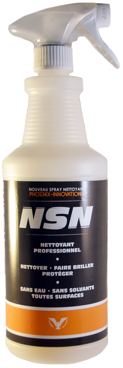 Bidon 1L + Spray Gachette PRO + Microfibre NOLINE