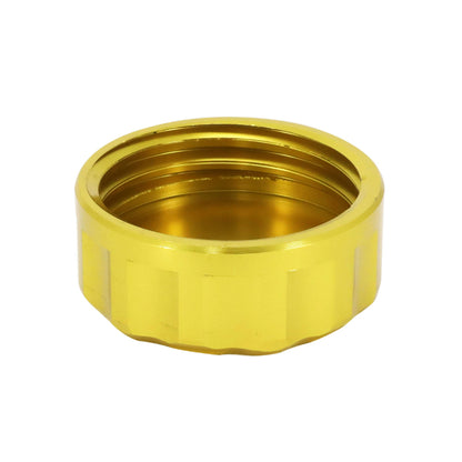 Bouchon-couvercle bocal de liquide de frein arrière AVOC aluminium anodisé or Yamaha MT-07 700