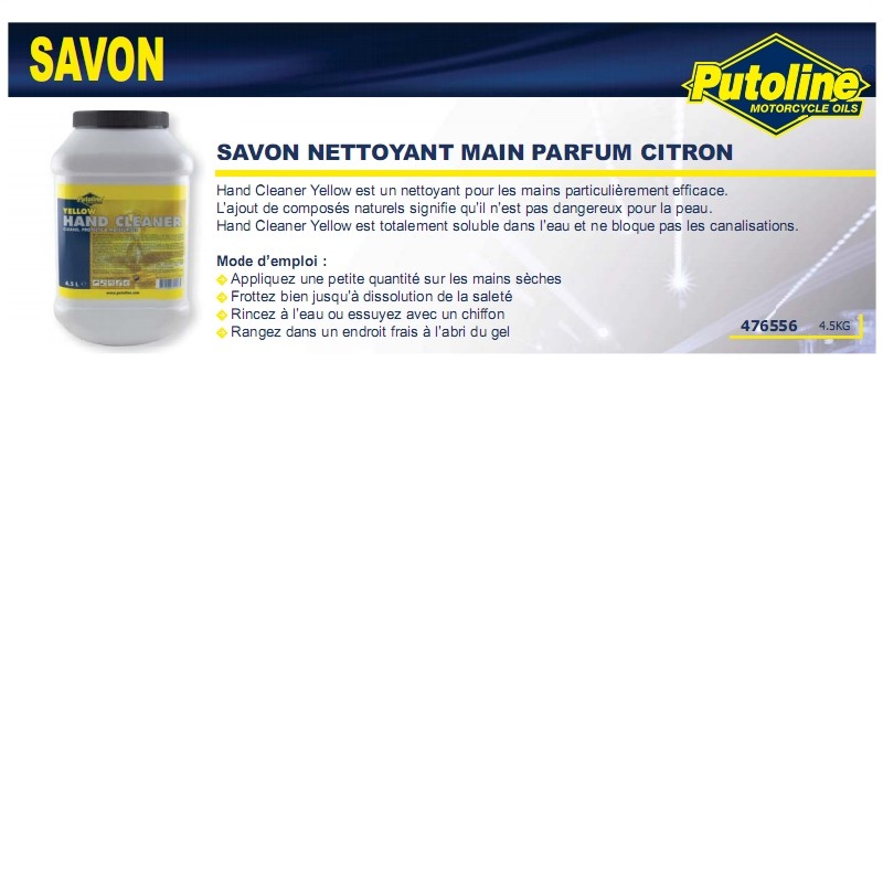 Savon pour les mains Putoline 4,5 L