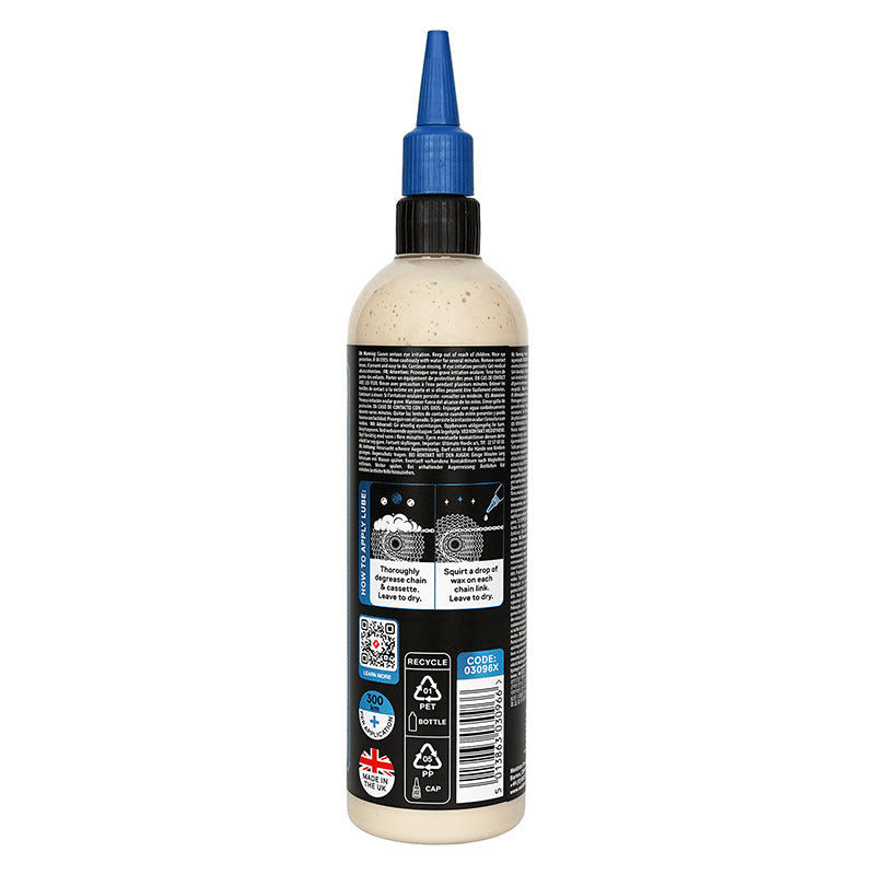 Lubrifiant chaîne vélo Weldtite Wax - Cire sèche biodégradable toutes conditions 400 ml