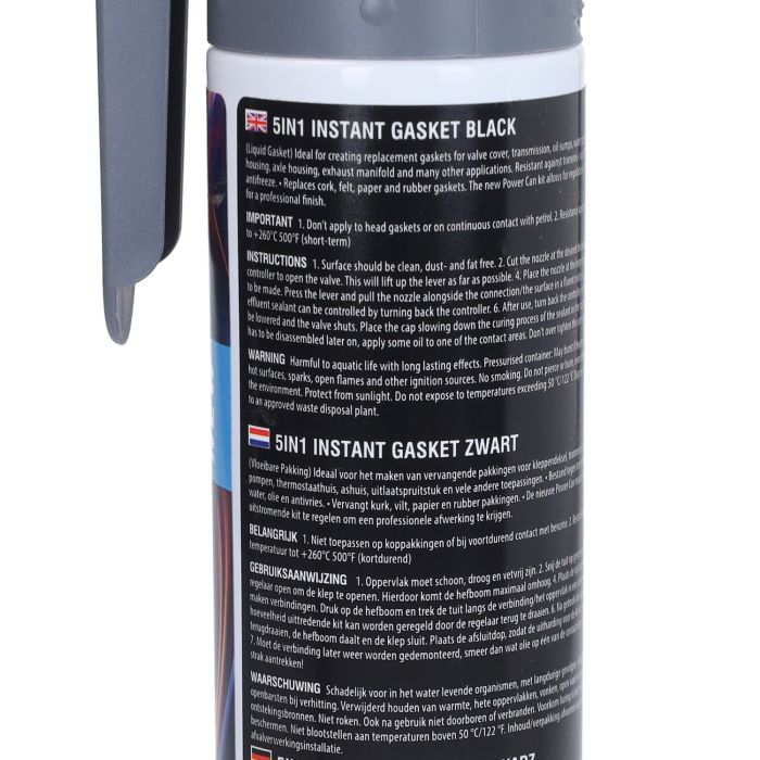 Joint 5 in 1 liquide seringue 200 mL noir