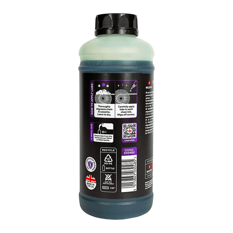 Lubrifiant chaîne Weldtite All Weather toutes conditions 1L