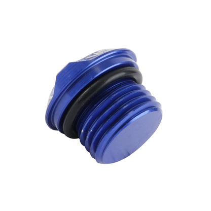 Bouchon d'huile VOCA Racing Evo V2 pour Derbi 50 Senda GPR alu CNC bleu
