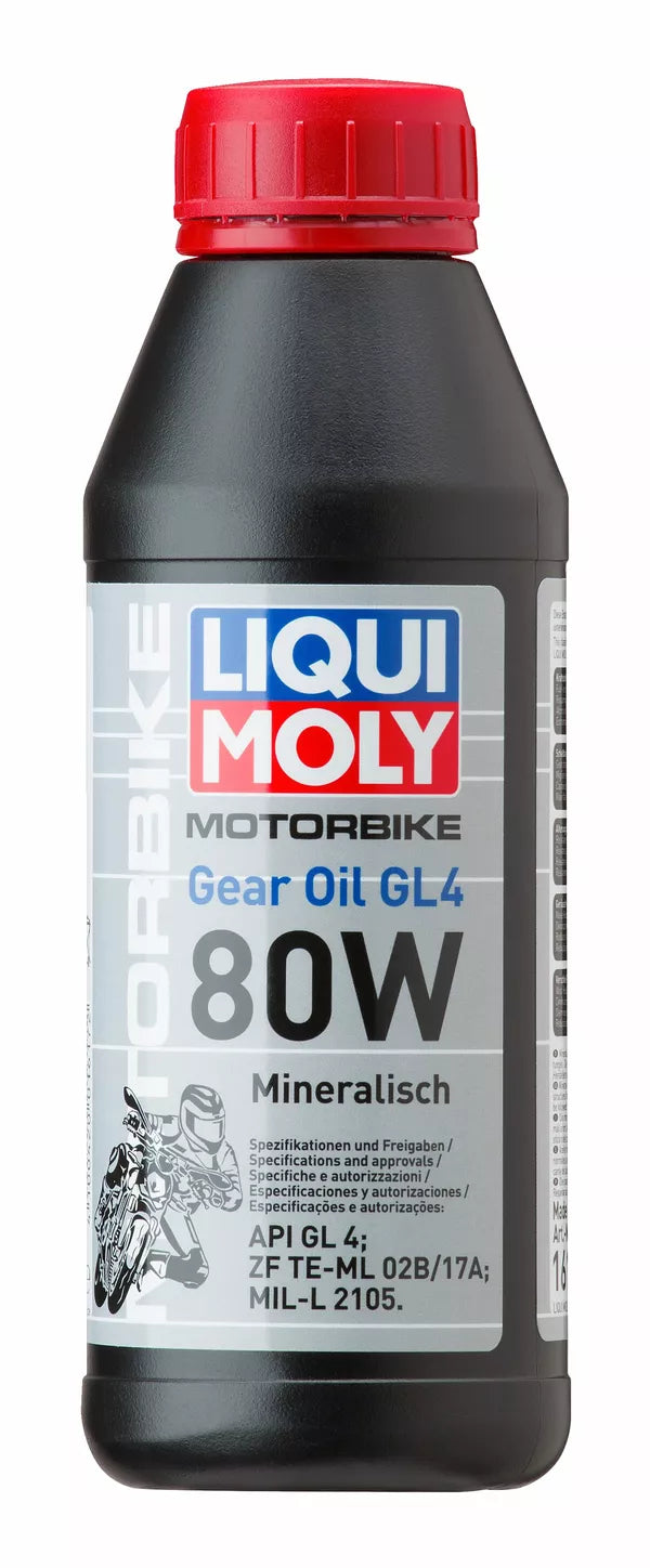 Huile de transmission LIQUI MOLY Gearoil GL4 80W 500 ml