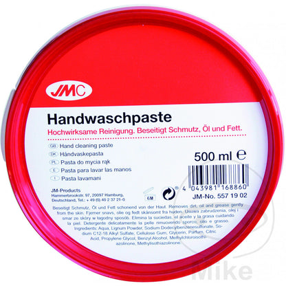 Pâte à laver les mains JMC 500 ml