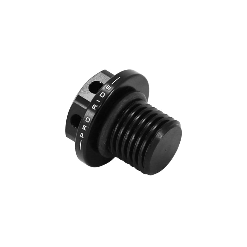 Bouchon d'huile KRM Pro Ride alu CNC noir pour MBK 50 Booster/Stunt/Nitro/Ovetto et Yamaha 50 BWS/Slider/Aerox/Neos