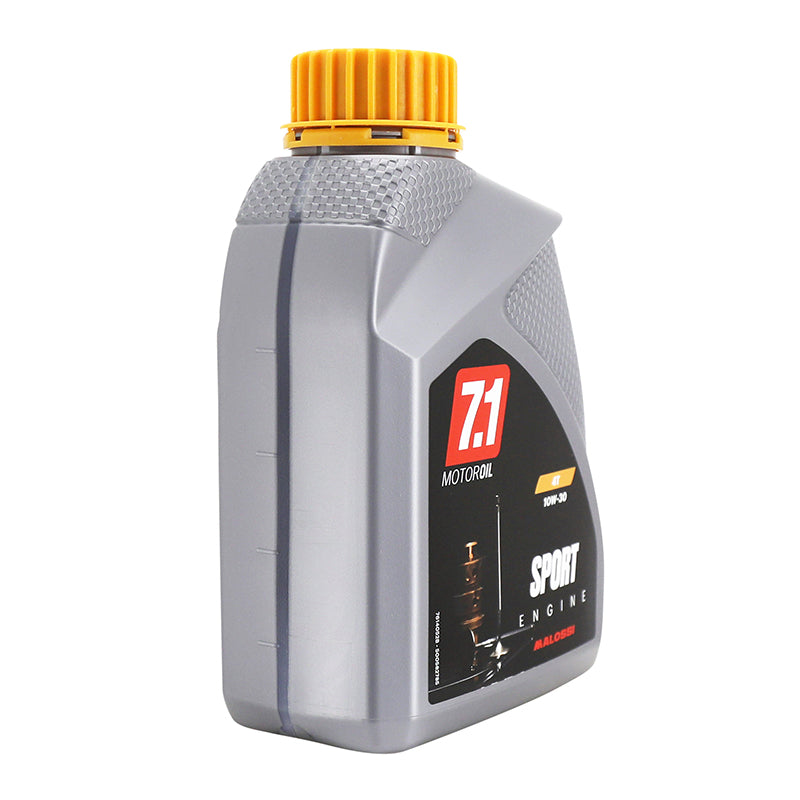 Huile moteur 4 temps Malossi Sport 7.1 SAE 10W30 synthétique 1L